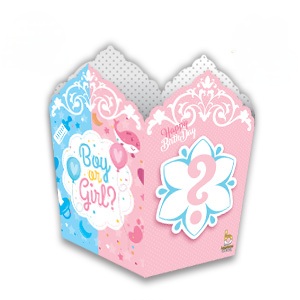 ظرف پاپ کرن تم تعیین جنسیت 