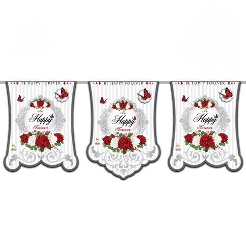 ریسه پرچم تم فلاورز