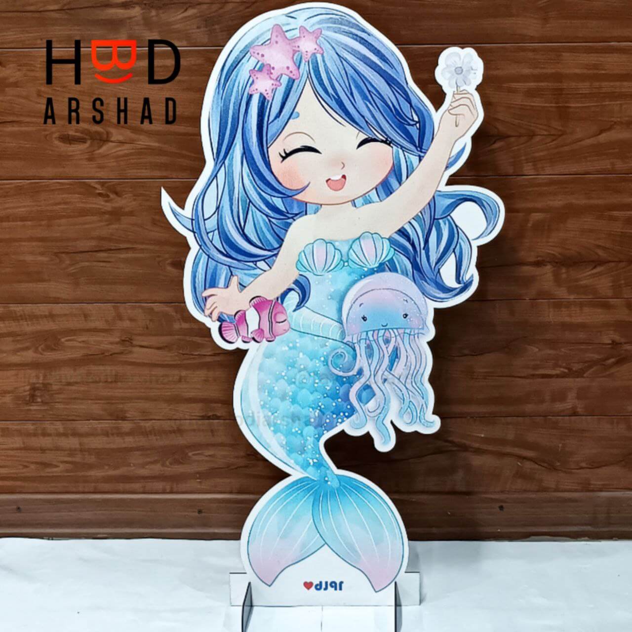 استند عروسکی ۹۰ سانت پری دریایی