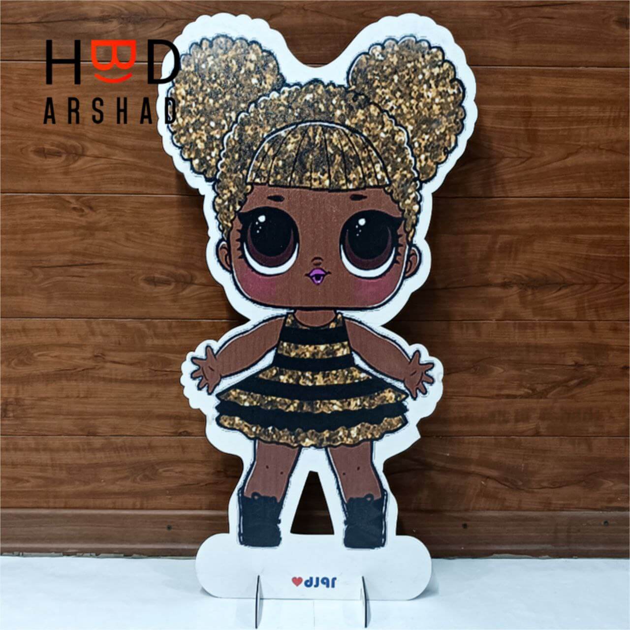 استند عروسکی ۹۰ سانت ال او ال فرفری