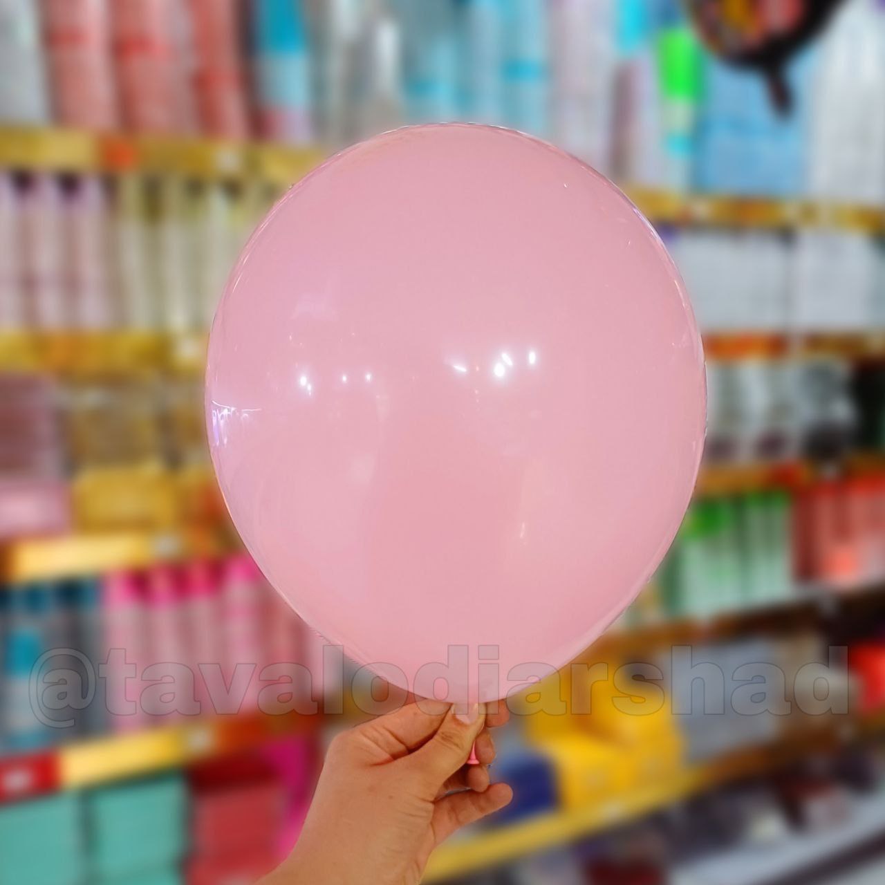 بادکنک لاتکس12اینچ 280 گرم کاتو صورتی