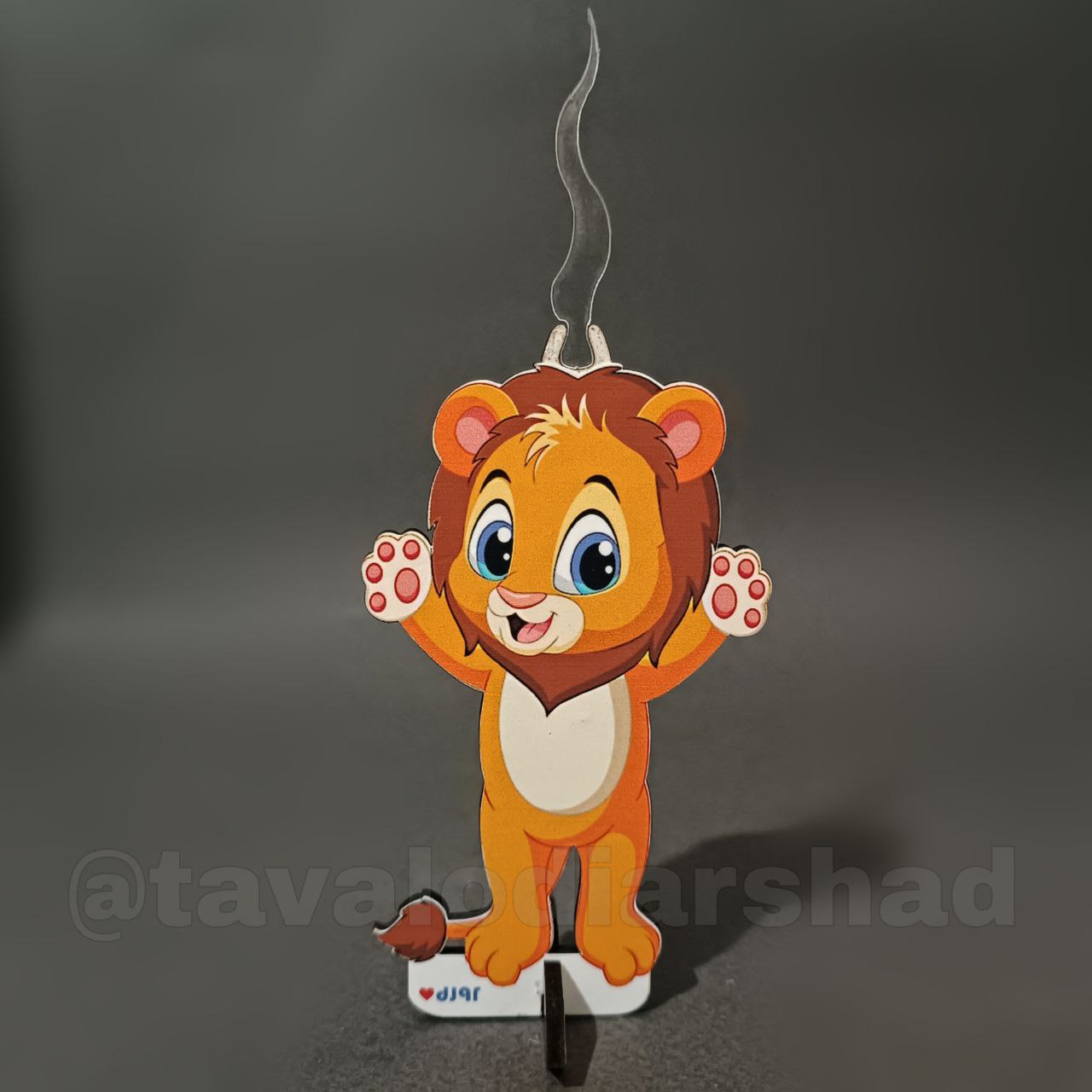 شمع استند عروسکی شیر