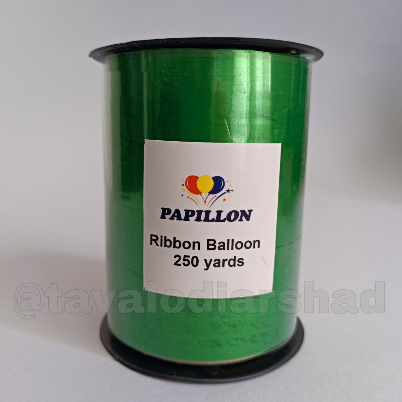 ربان بادکنک لیزری متالایز250 یارد سبز