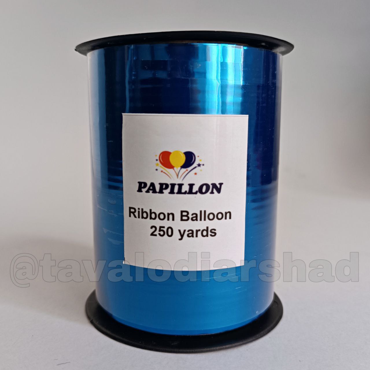 ربان بادکنک لیزری متالایز250 یارد آبی