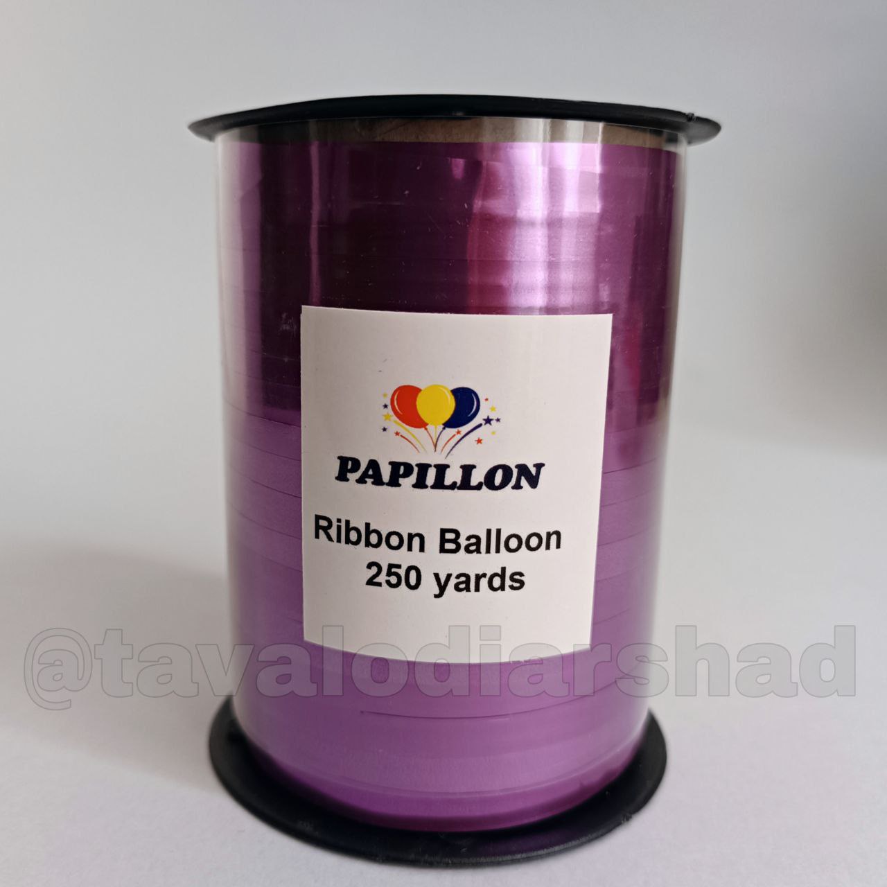 ربان بادکنک لیزری متالایز250 یارد یاسی