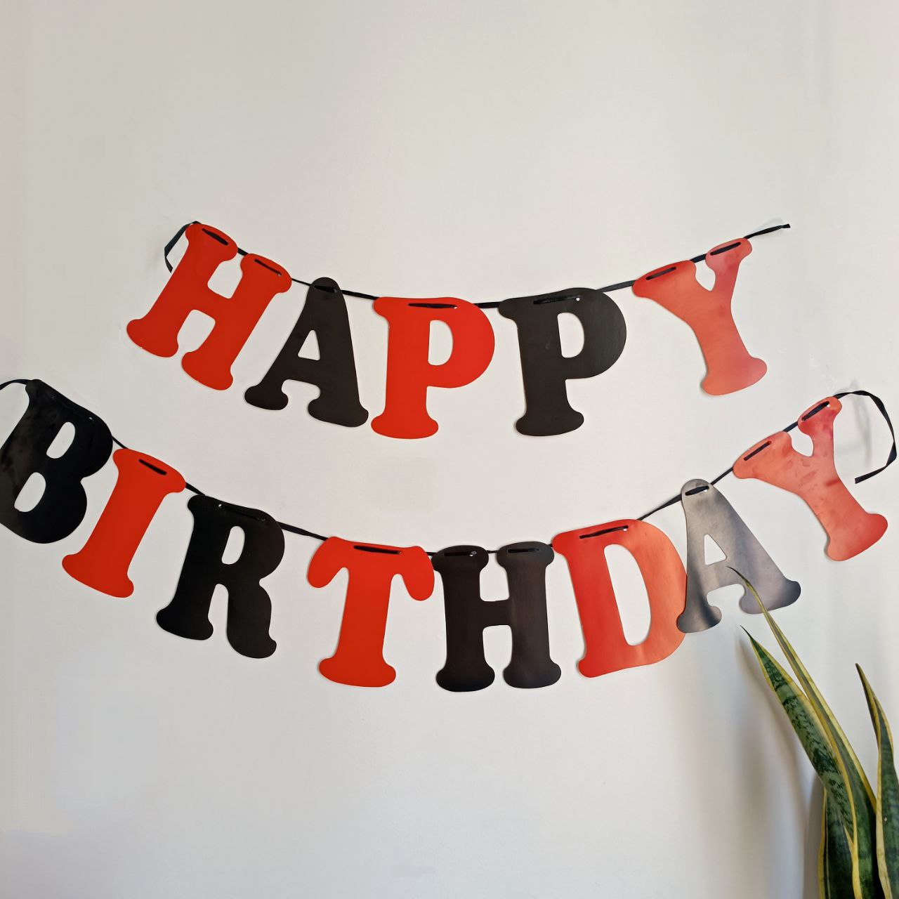 ریسه هپی قرمز مشکی