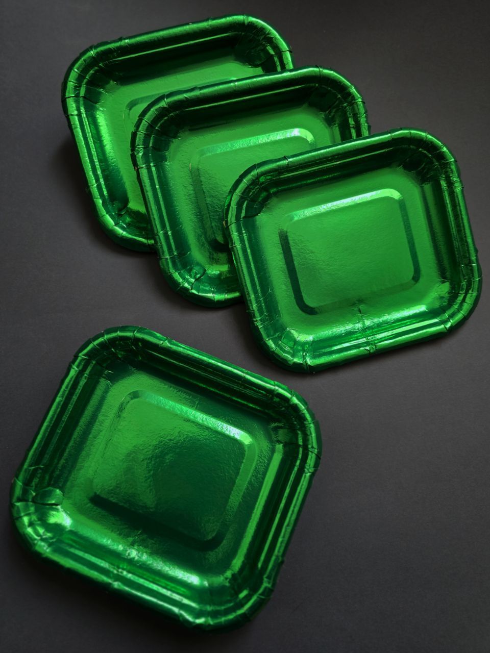 پیش دستی متالایز سبز