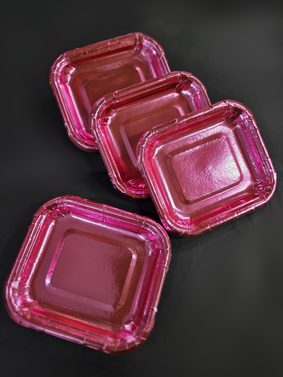 پیش دستی متالایز صورتی