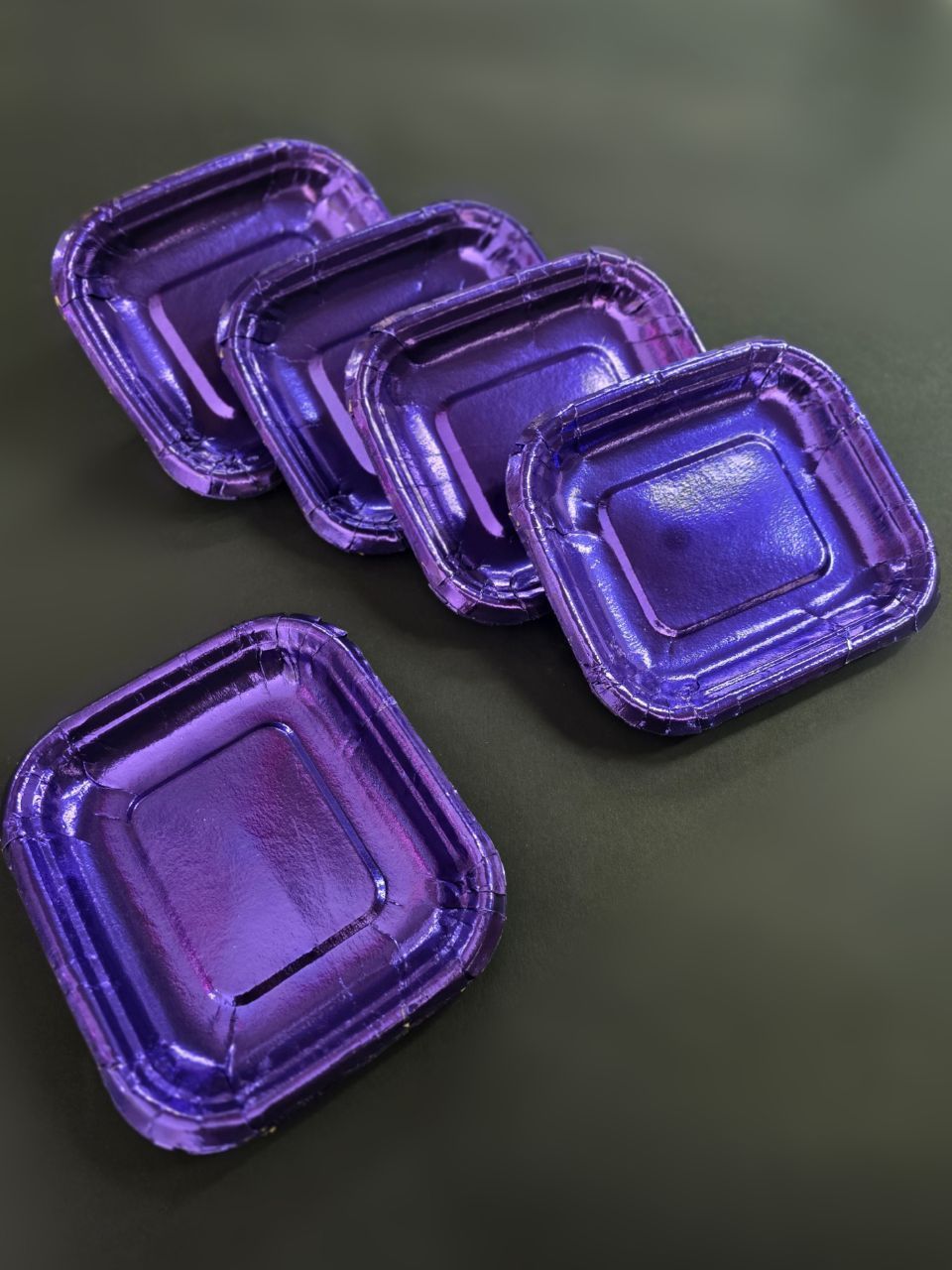 پیش دستی متالایز بنفش