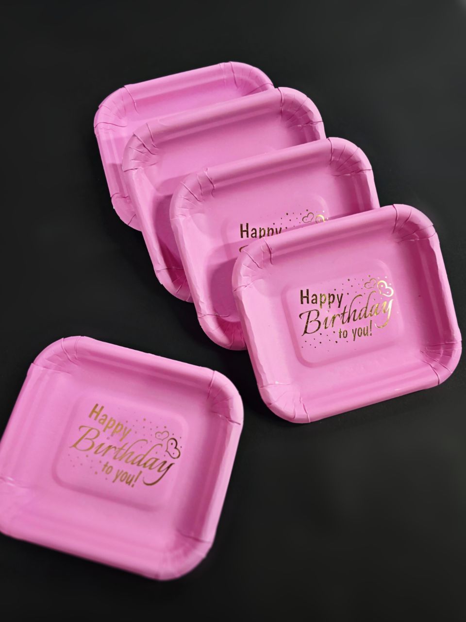 پیشدستی پاستیلی طلاکوب صورتی کم رنگ