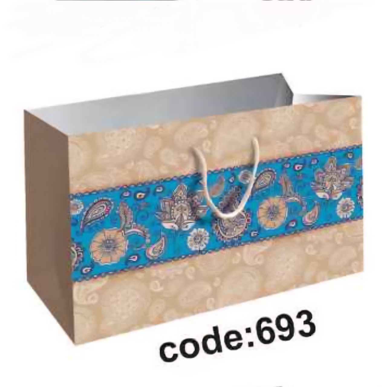 ساک دستی سایز ۲ عرضی(کد ۶۰۰) ۶