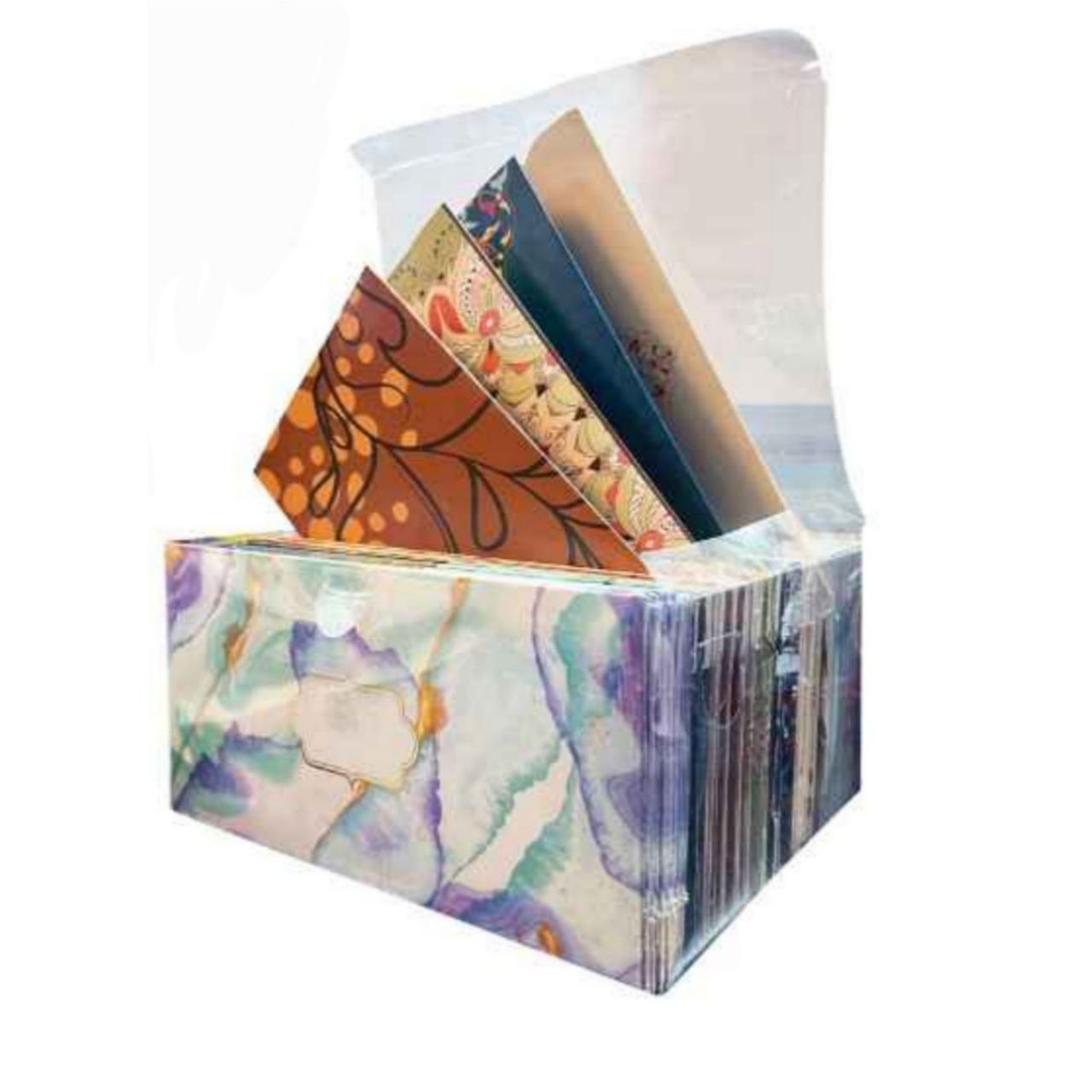 پاکت پول گلاسه بسته ۱۲۰ عددی