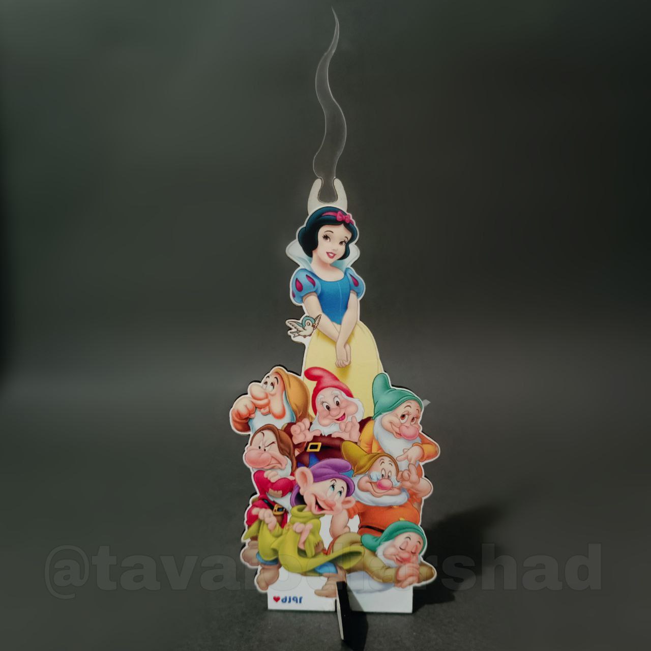 شمع استند عروسکی سفید برفی و هفت کوتوله