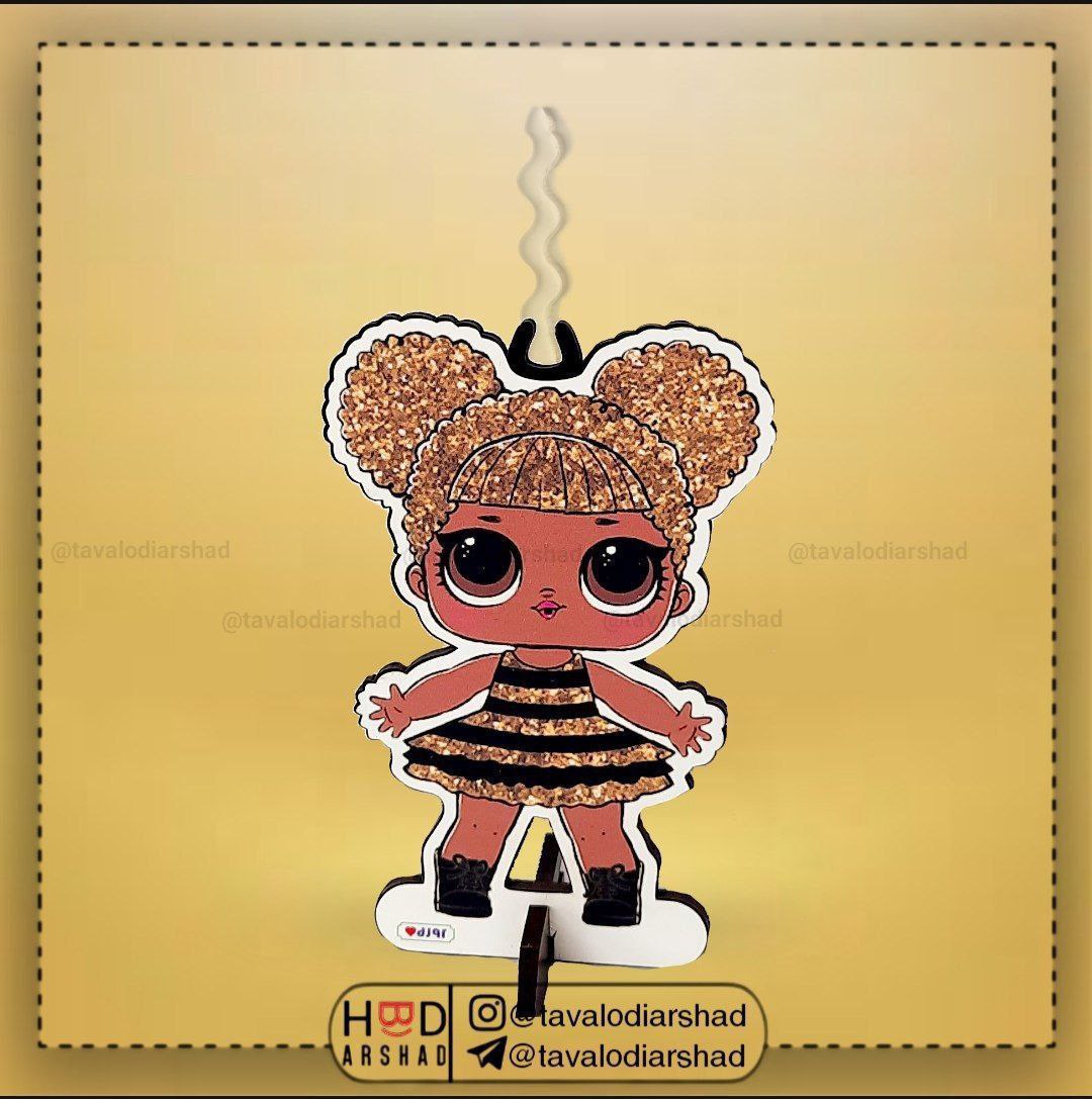 شمع استند عروسکی ال او ال 