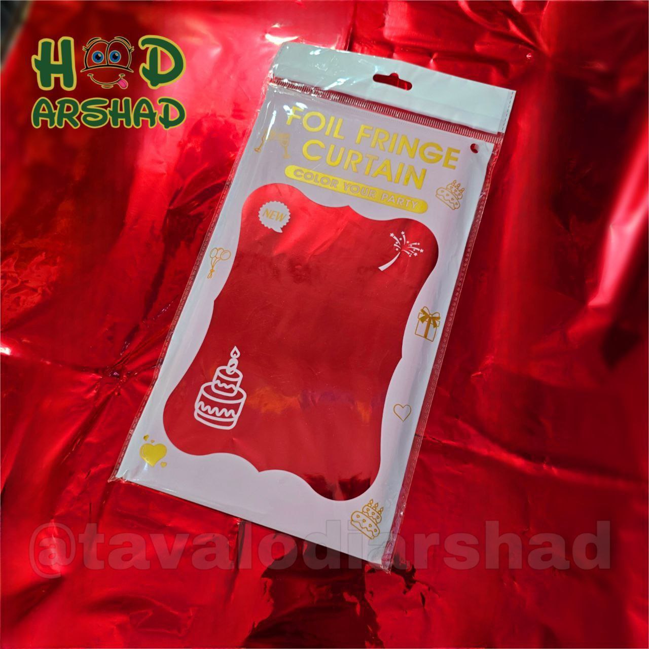 سفره متالایز قرمز