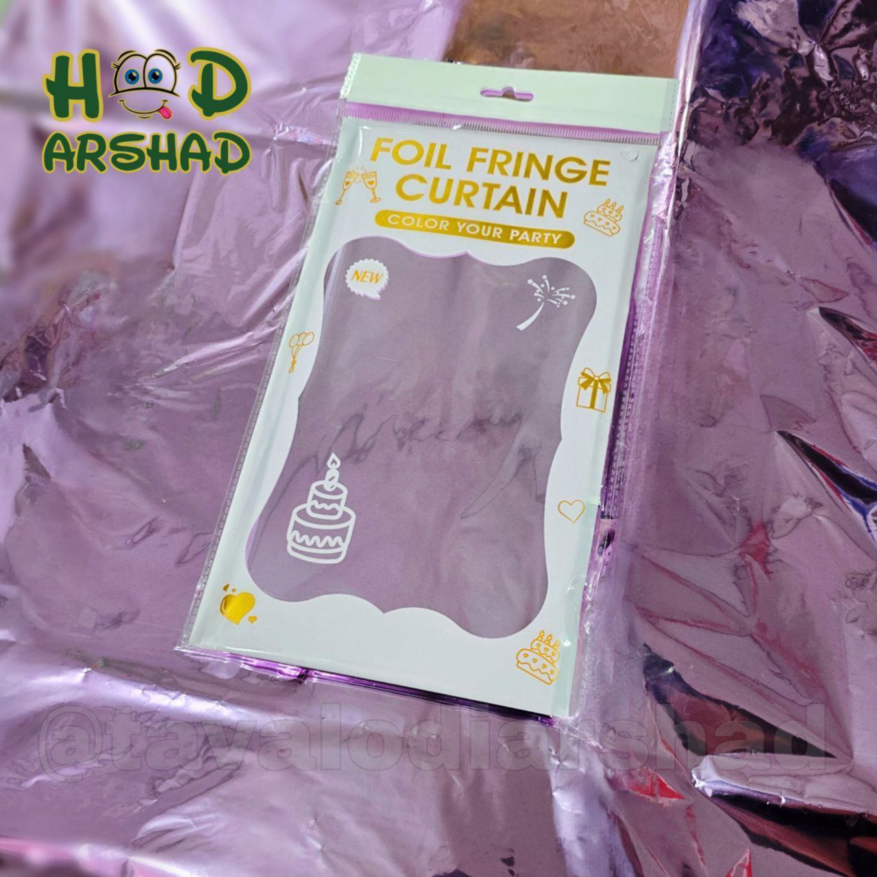 سفره متالایز صورتی