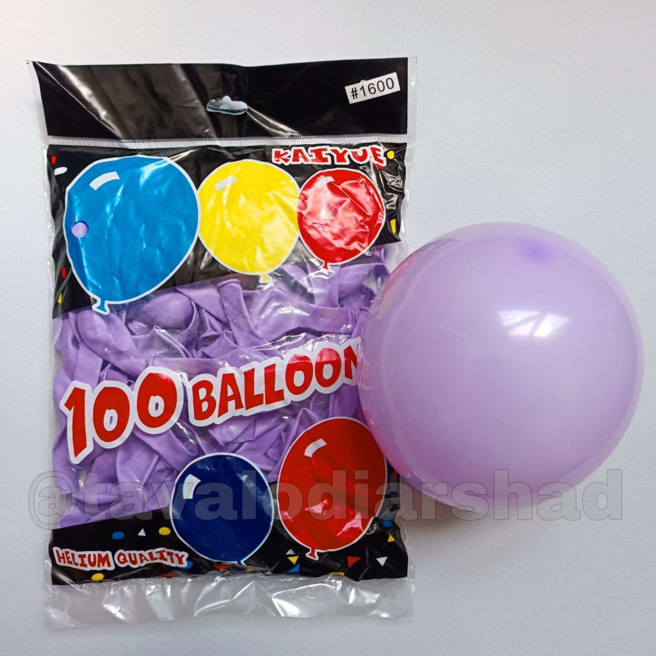 بادکنک ۶ اینچ کایو بنفش روشن