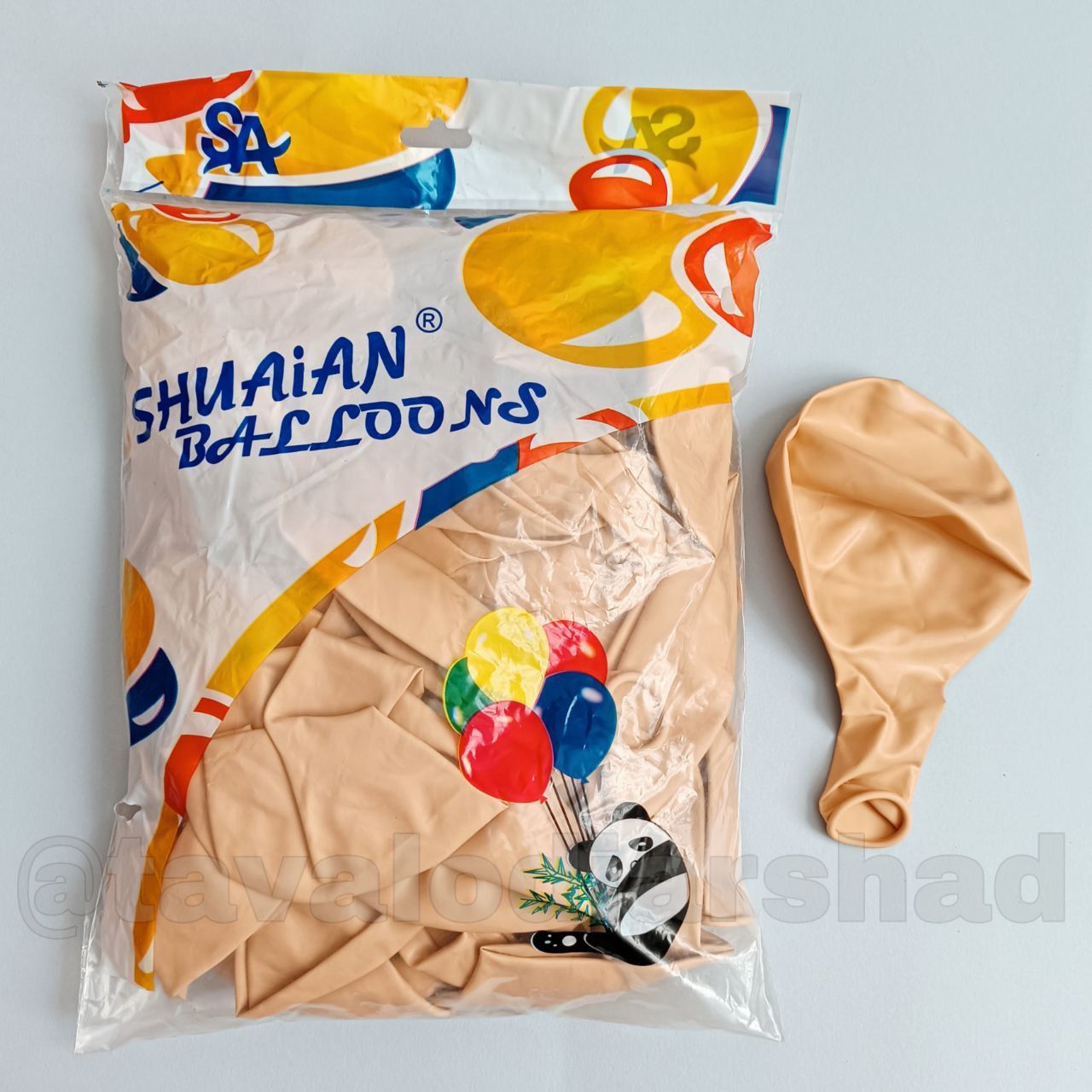 بادکنک ۱۸ اینچ پاندا کرم