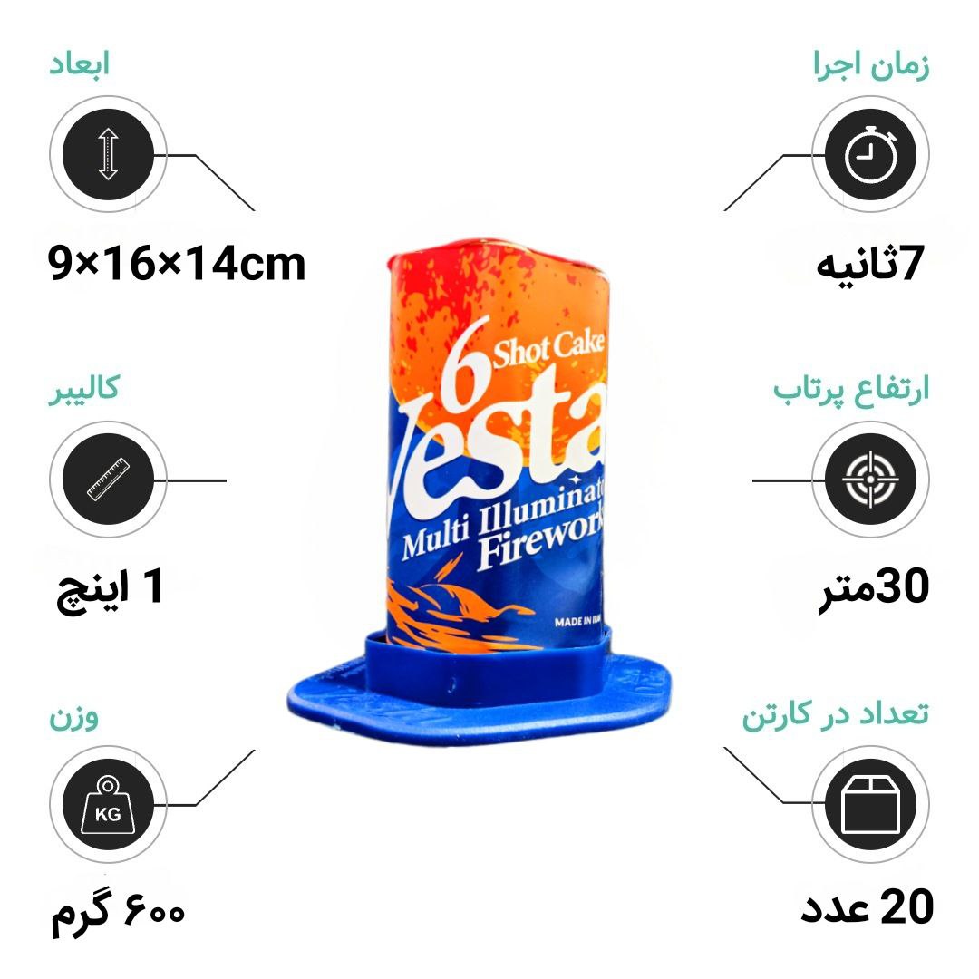 کهکشان ۶ شوت وستا