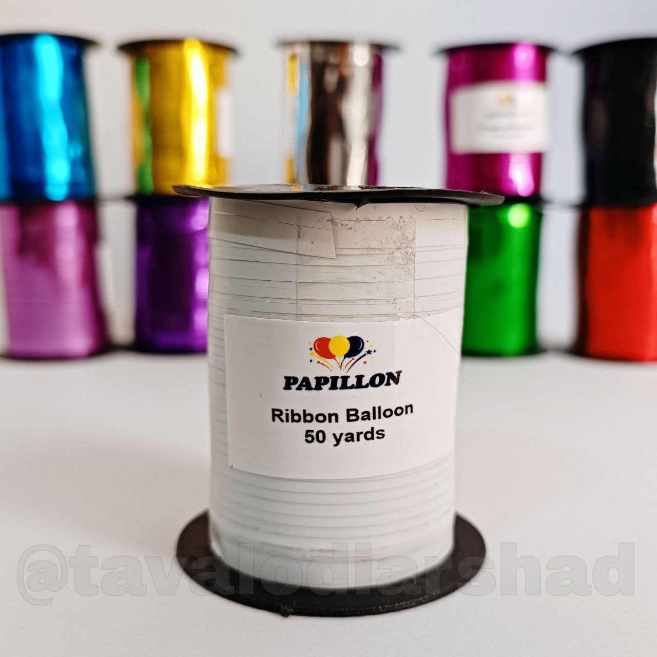 ربان بادکنک لیزری ۵۰ یارد سفید