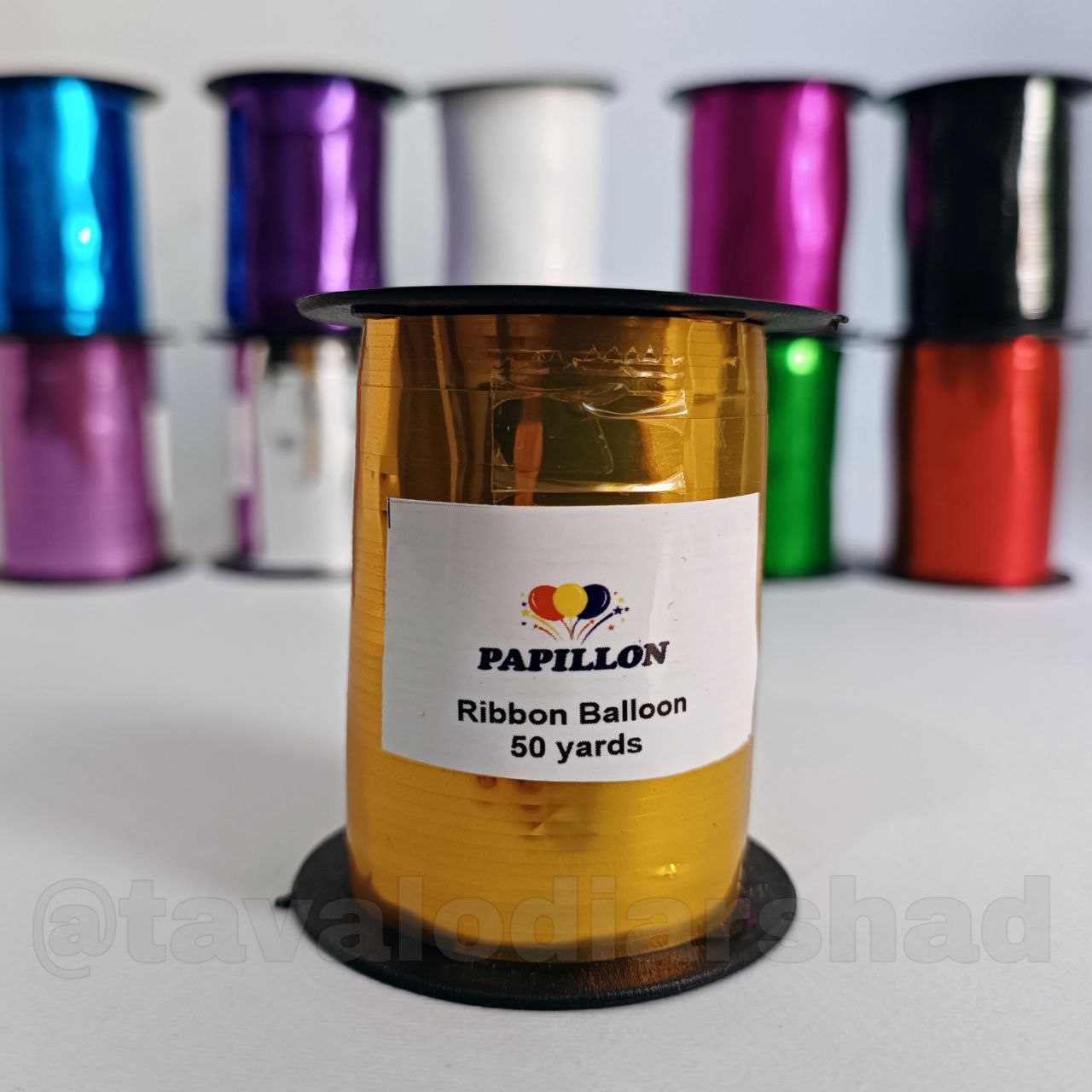 ربان بادکنک لیزری ۵۰ یارد طلایی