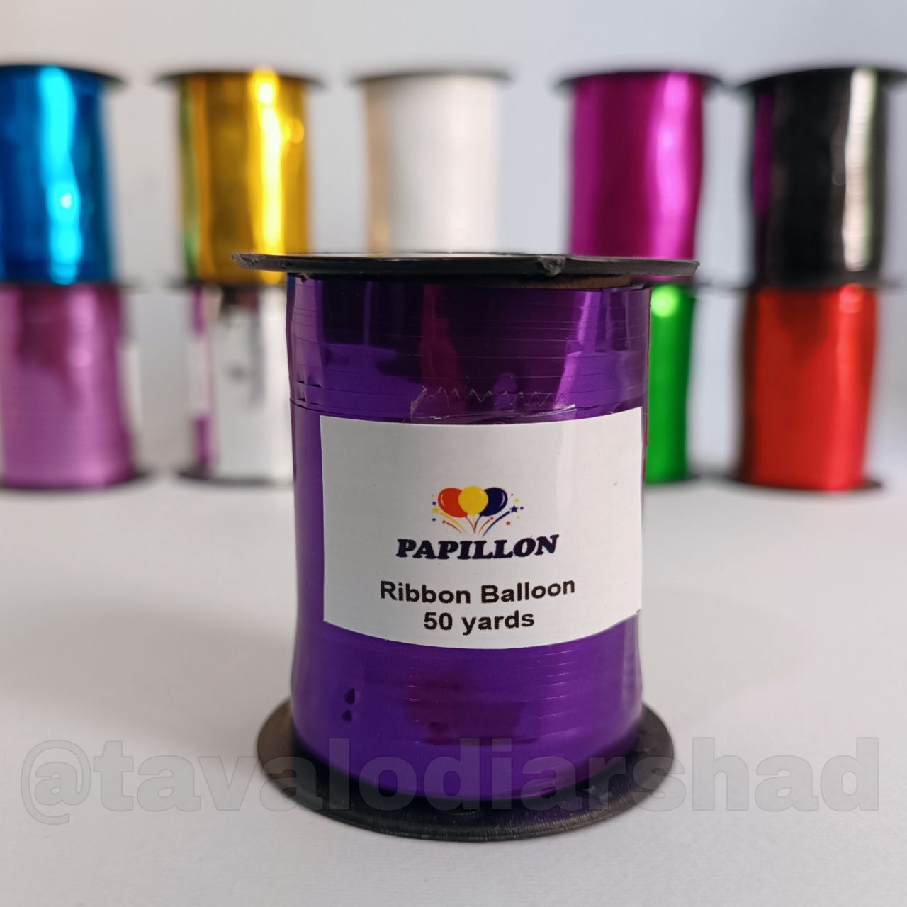 ربان بادکنک لیزری ۵۰ یارد بنفش