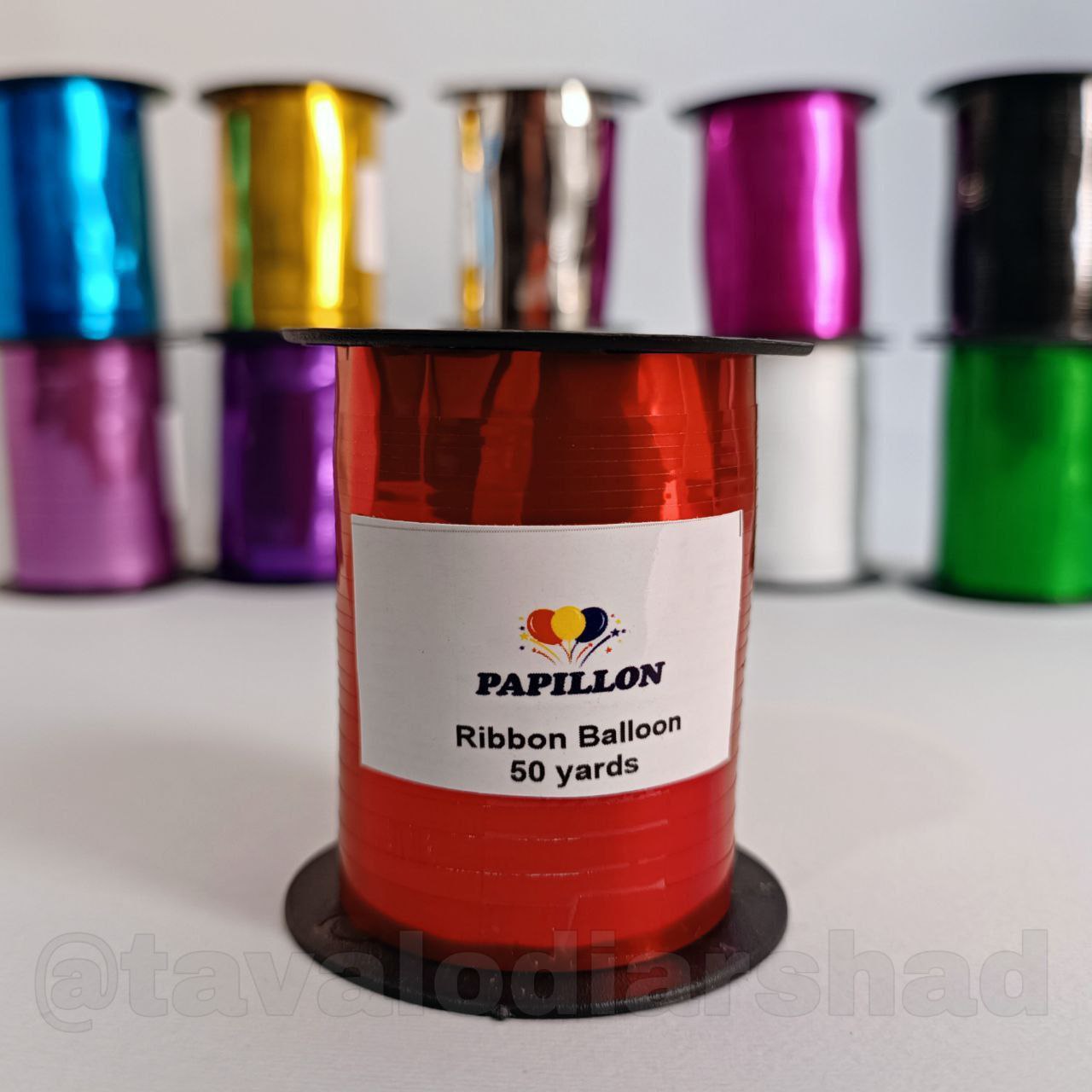 ربان بادکنک لیزری ۵۰ یارد قرمز