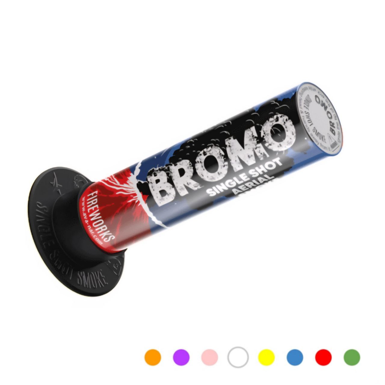 دود رنگی  هوایی برومو