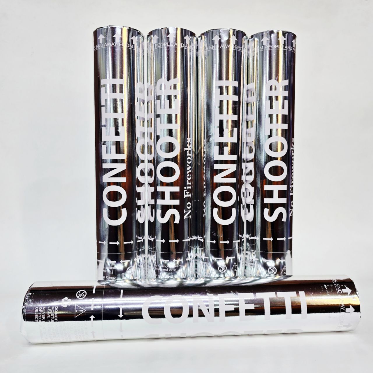 بمب شادی متالایز نقره ای