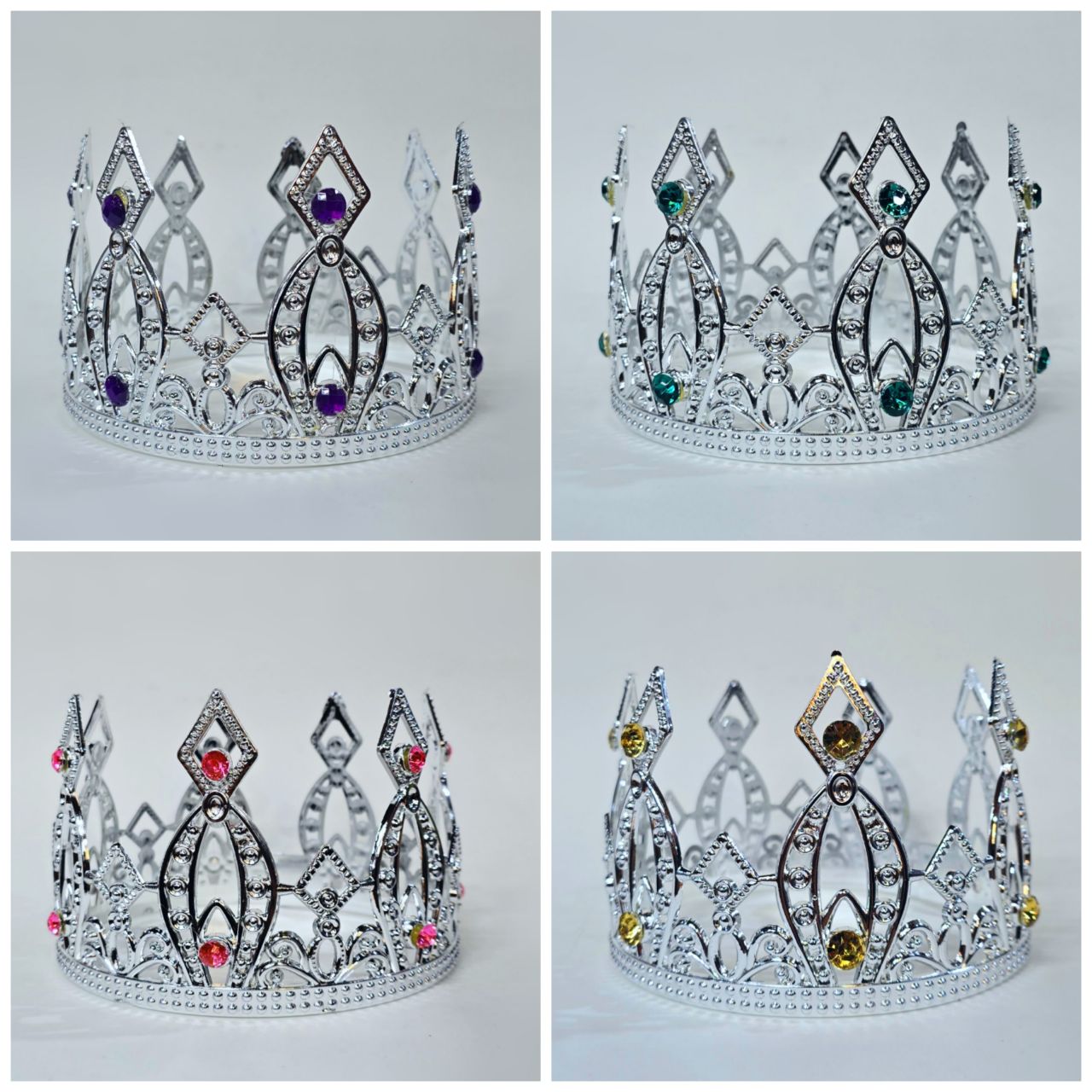 تاج کمربندی نقره ای