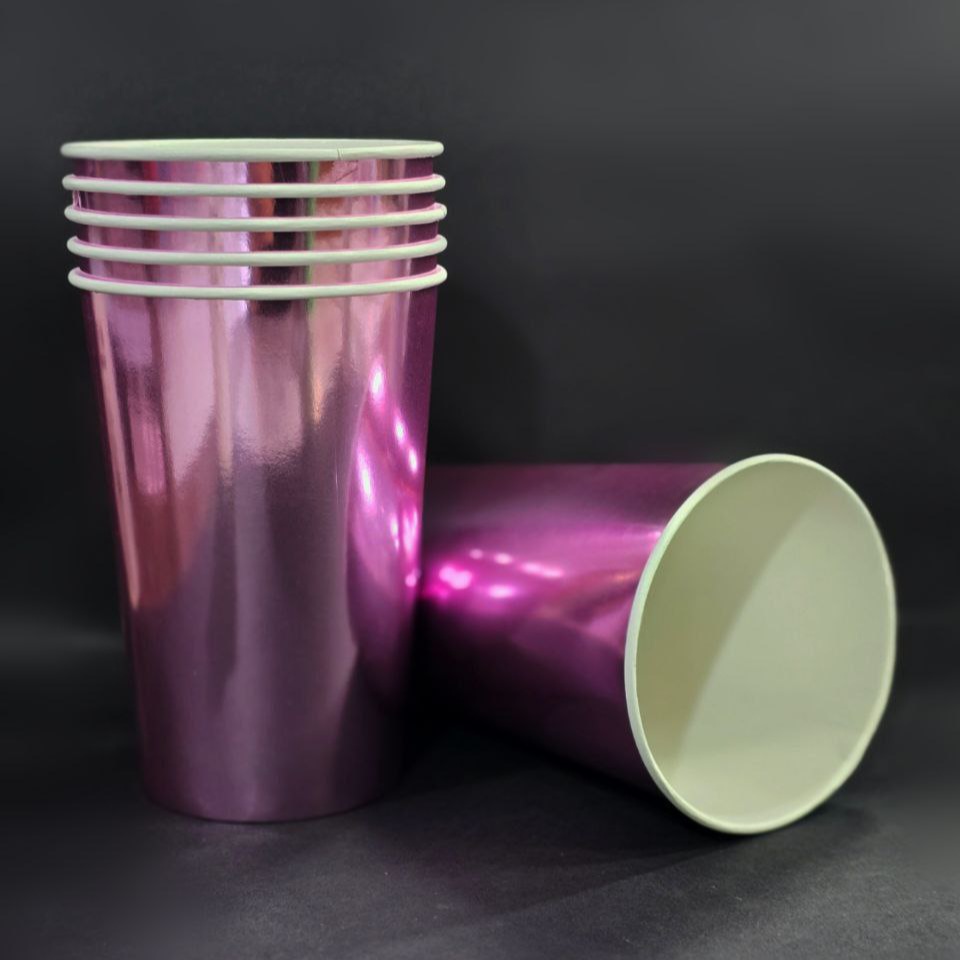 لیوان پاپکرن متالایز ۱۳۵۰ سی سی صورتی