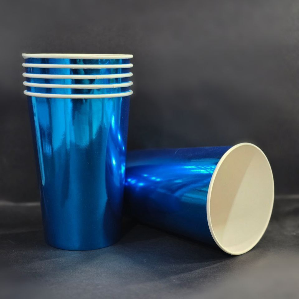 لیوان پاپکرن متالایز ۱۳۵۰ سی سی آبی