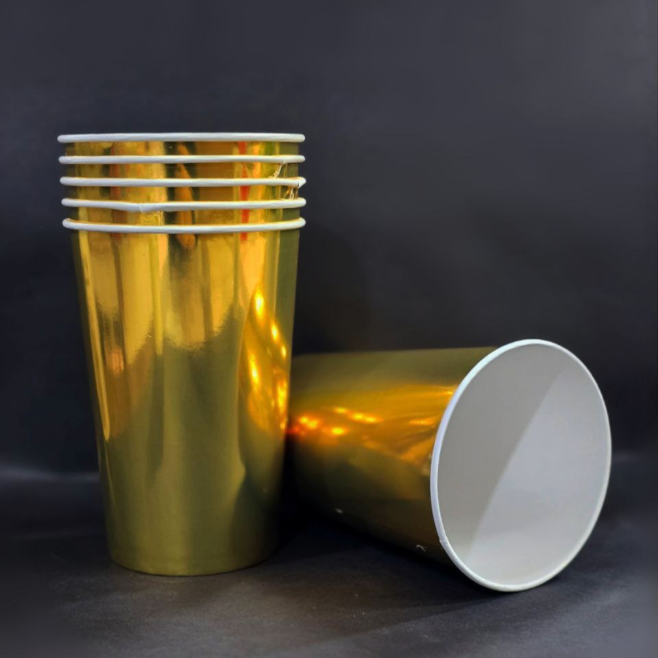 لیوان پاپکرن متالایز ۱۳۵۰ سی سی طلایی