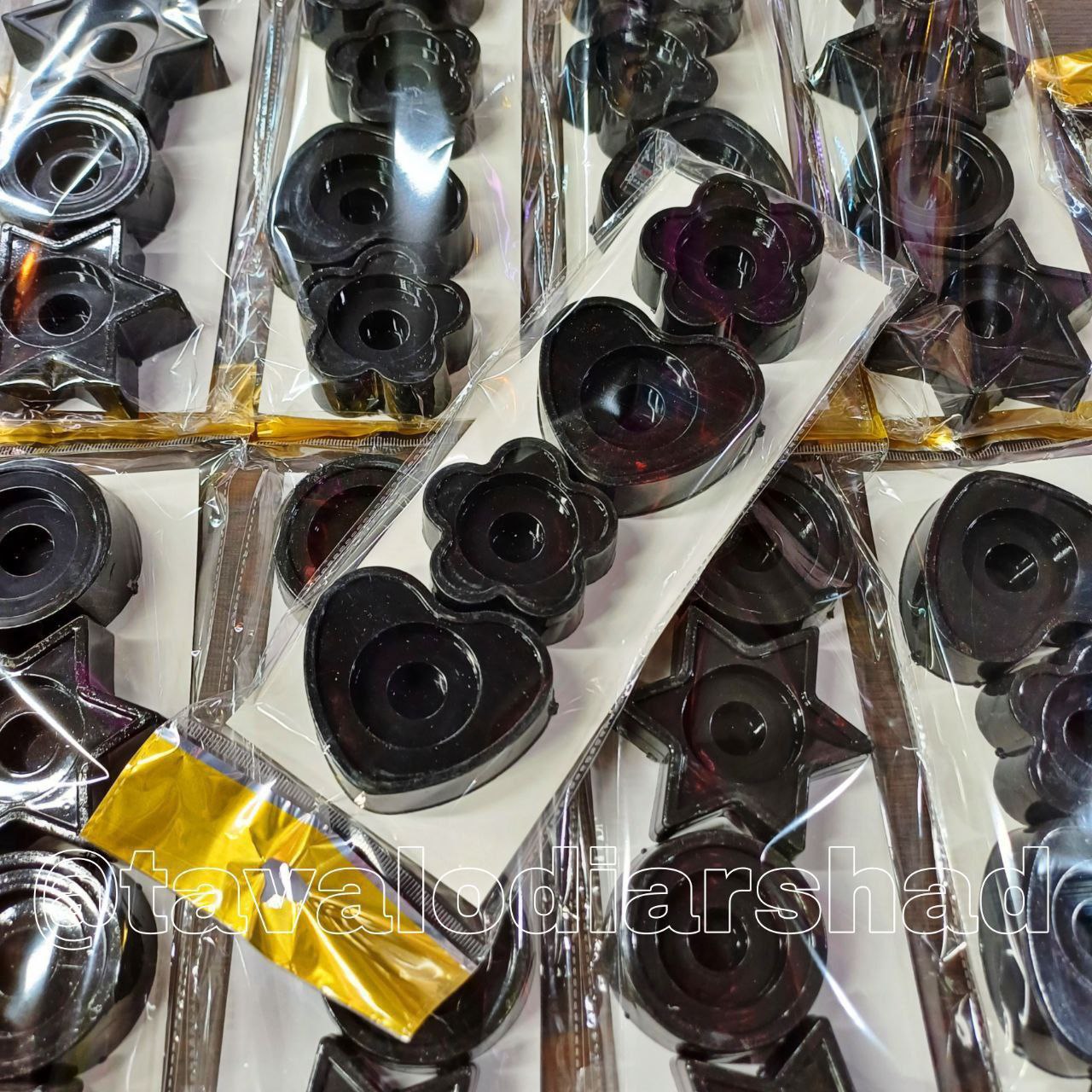 جا شمعی دو کاره مشکی