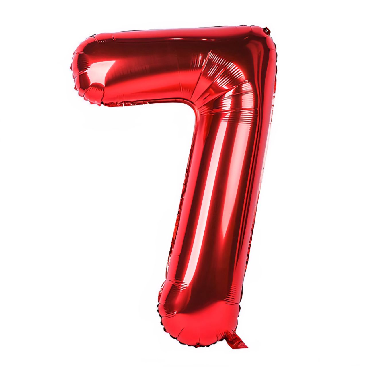 بادکنک فویلی عدد 7 قرمز ۳۲ اینچ