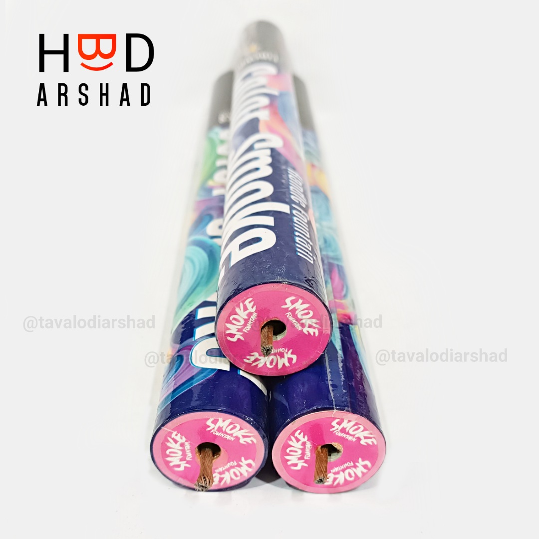 دود رنگی دستی آوانار صورتی