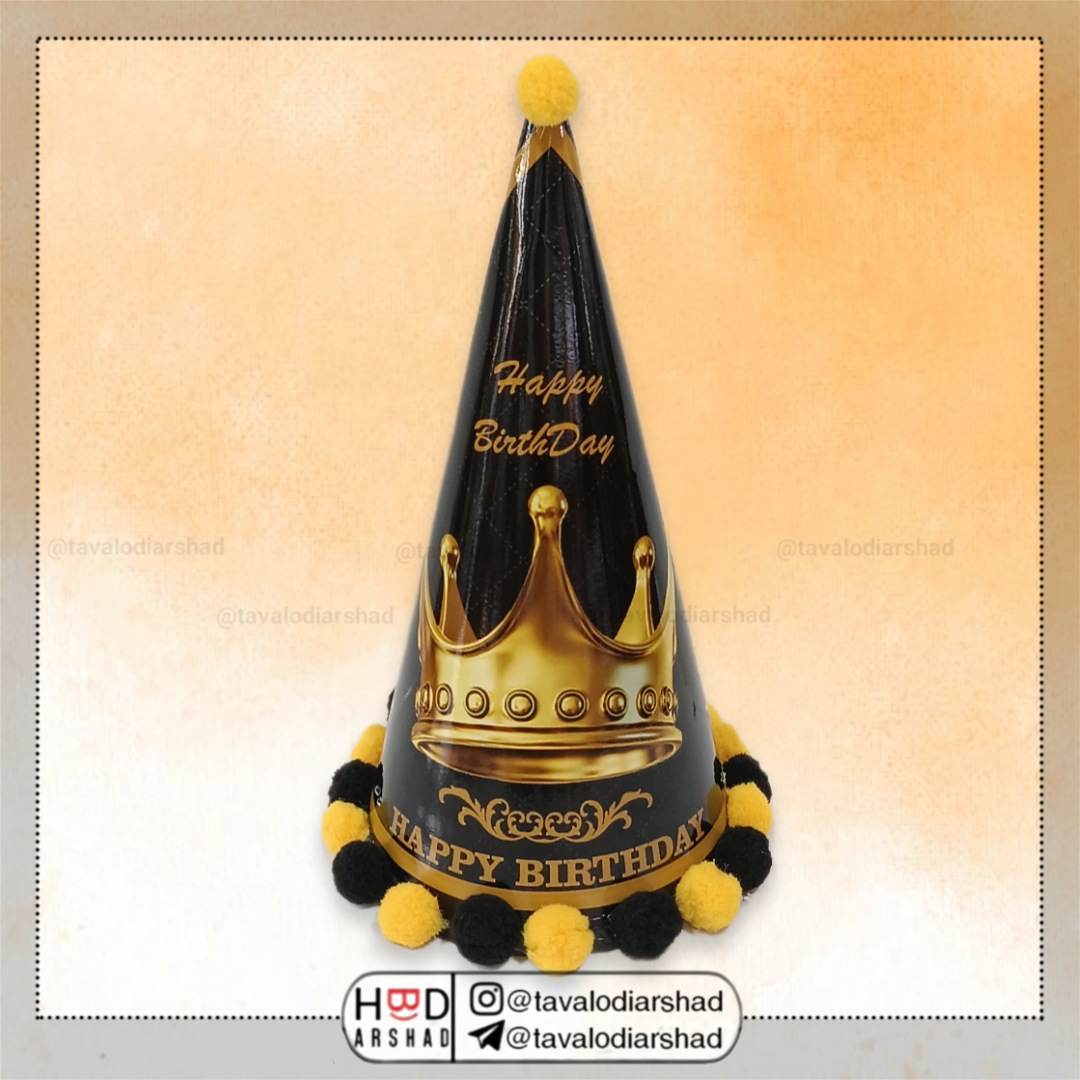 کلاه توپکی شخصیت تاج مشکی