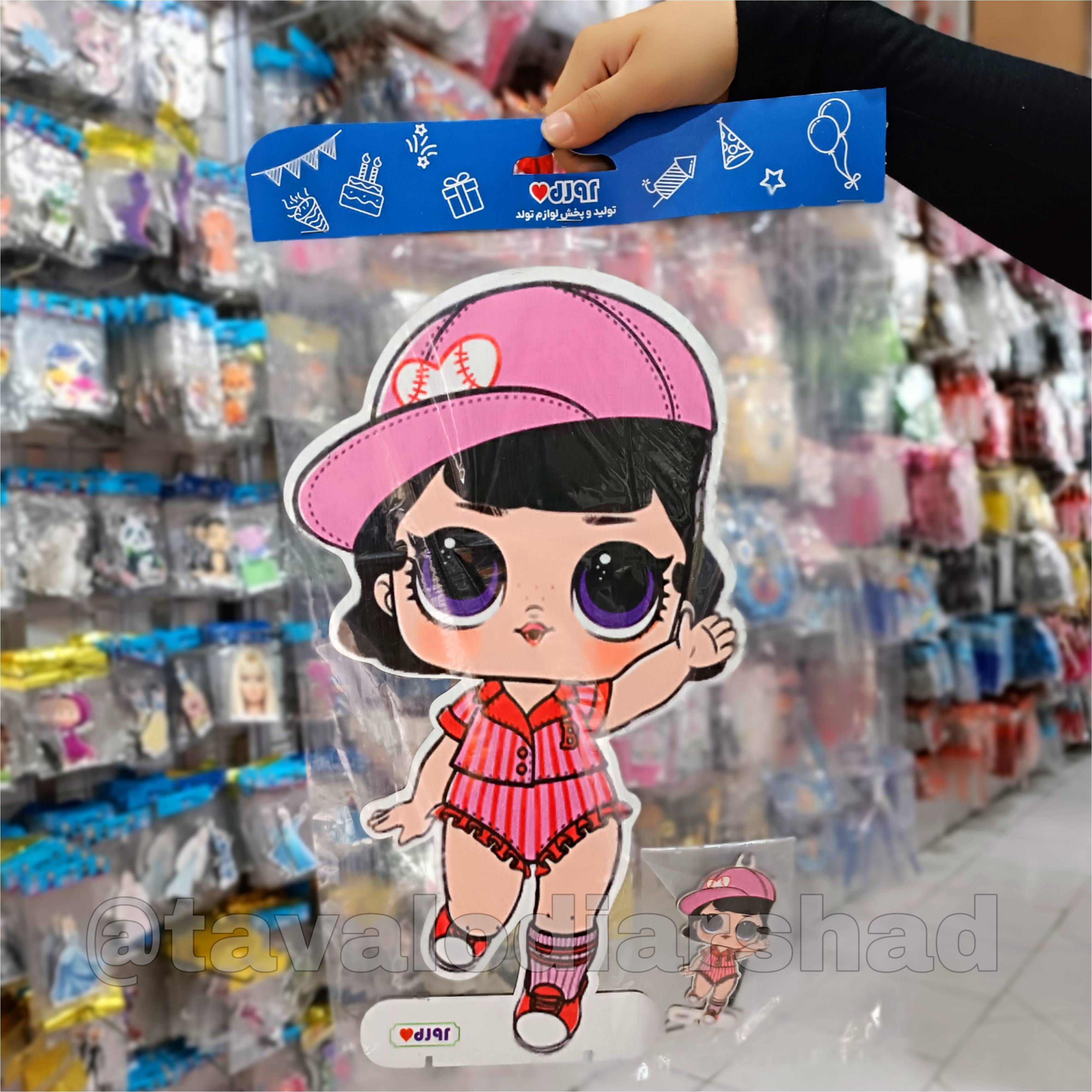 استند عروسکی ۴۰ سانت ال او ال کلاه