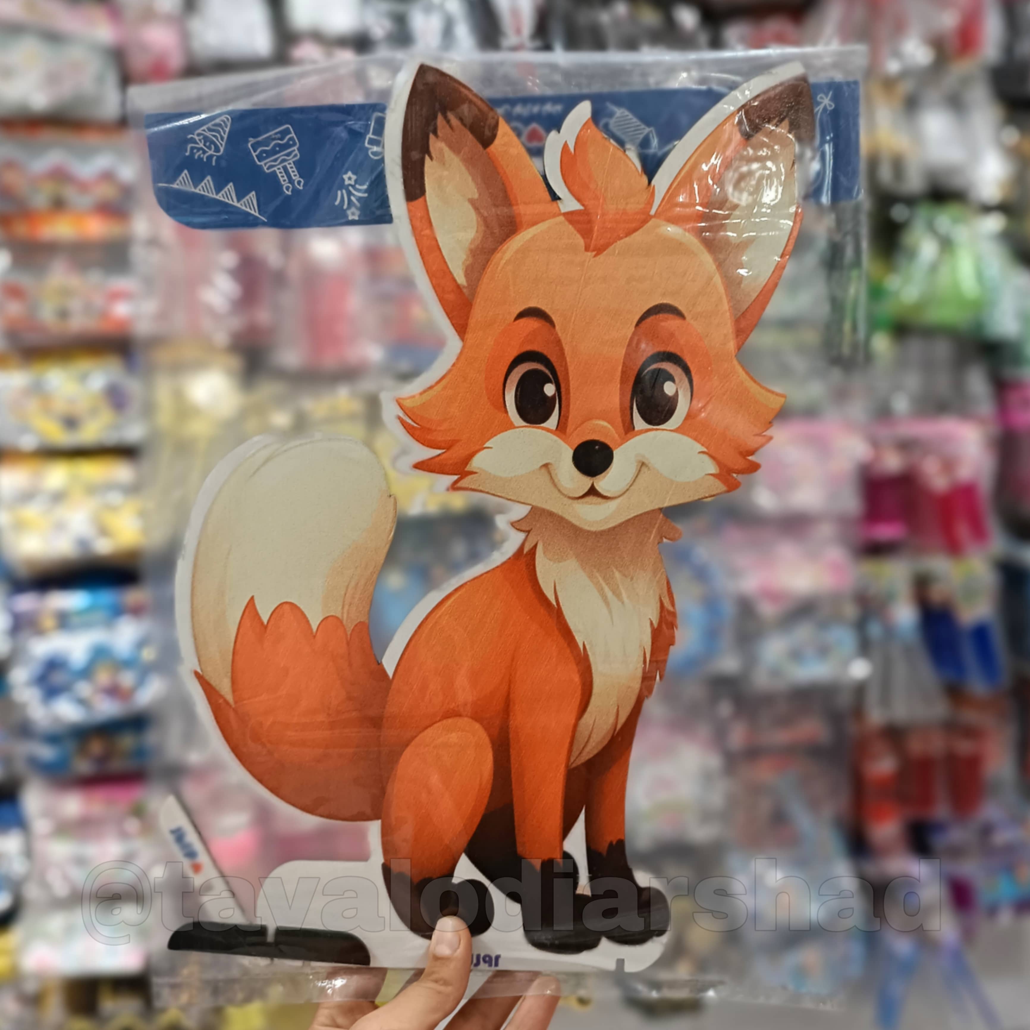 استند عروسکی ۴۰ سانت روباه