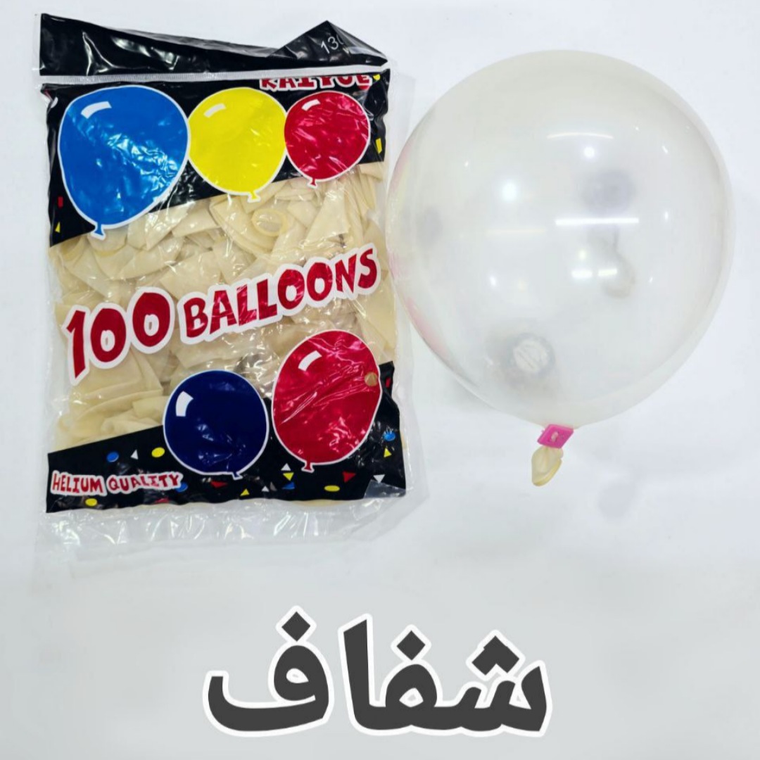 بادکنک ۱۲ اینچ کایو شفاف